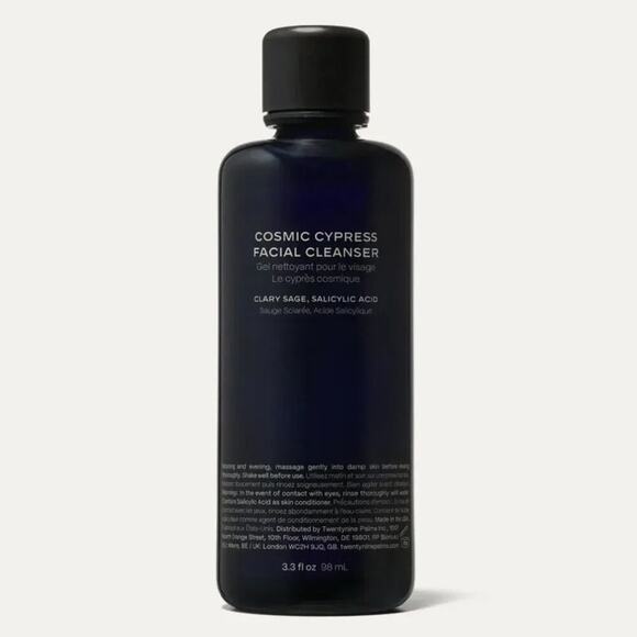Twentynine Palms Cosmic Cypress Facial Cleanser Clary Sage, Salicylic Acid NEW - Picture 1 of 4